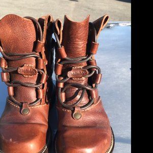 Vintage German Hand-Stitched Classic Brown Betula